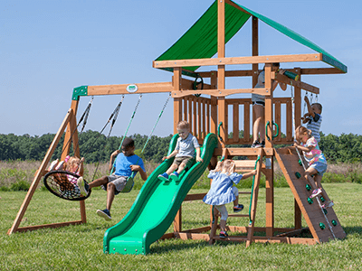 Atlanta Play Structure Installation