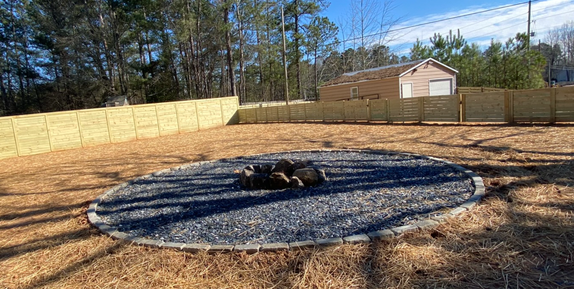 Acworth Firepit Installation